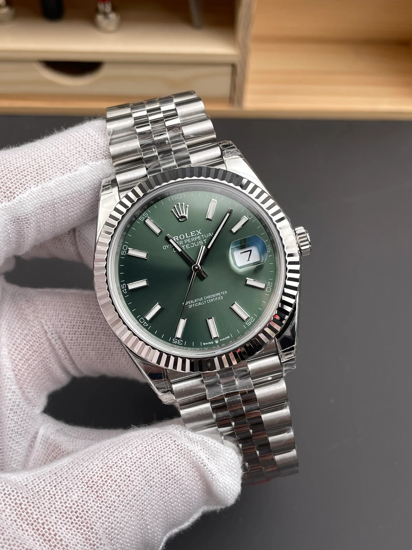 Datejust Mint Green Dial