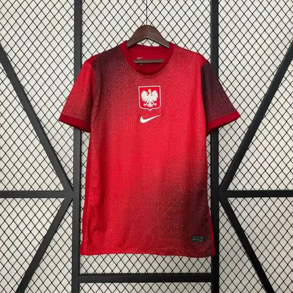 Poland Soccer Jersey Away Custom Shirt 2024