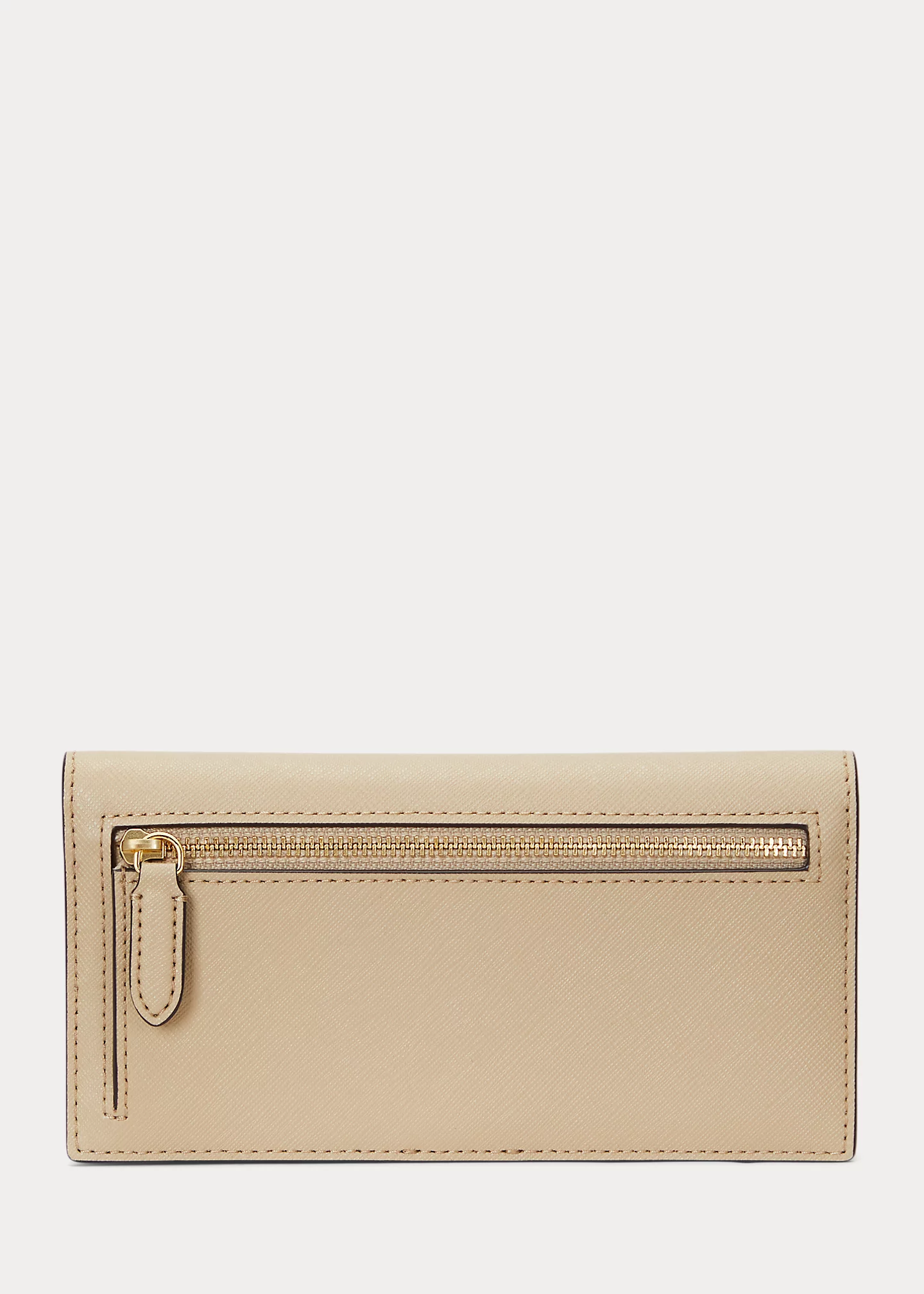 Crosshatch Leather Slim Wallet
