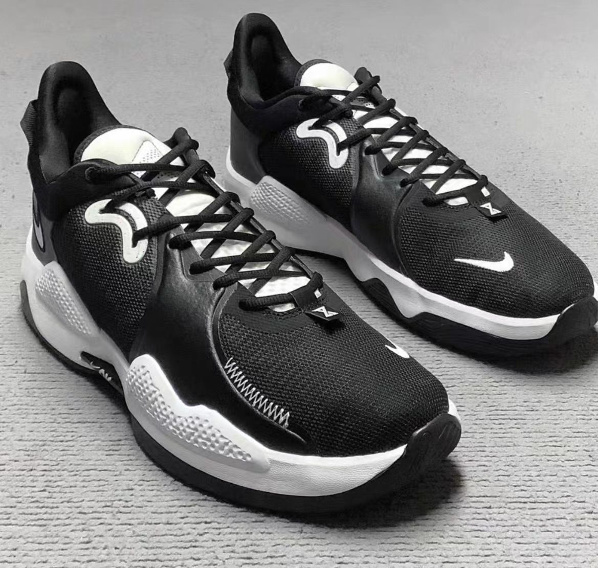 Nike PG 5 TB 'Black White'