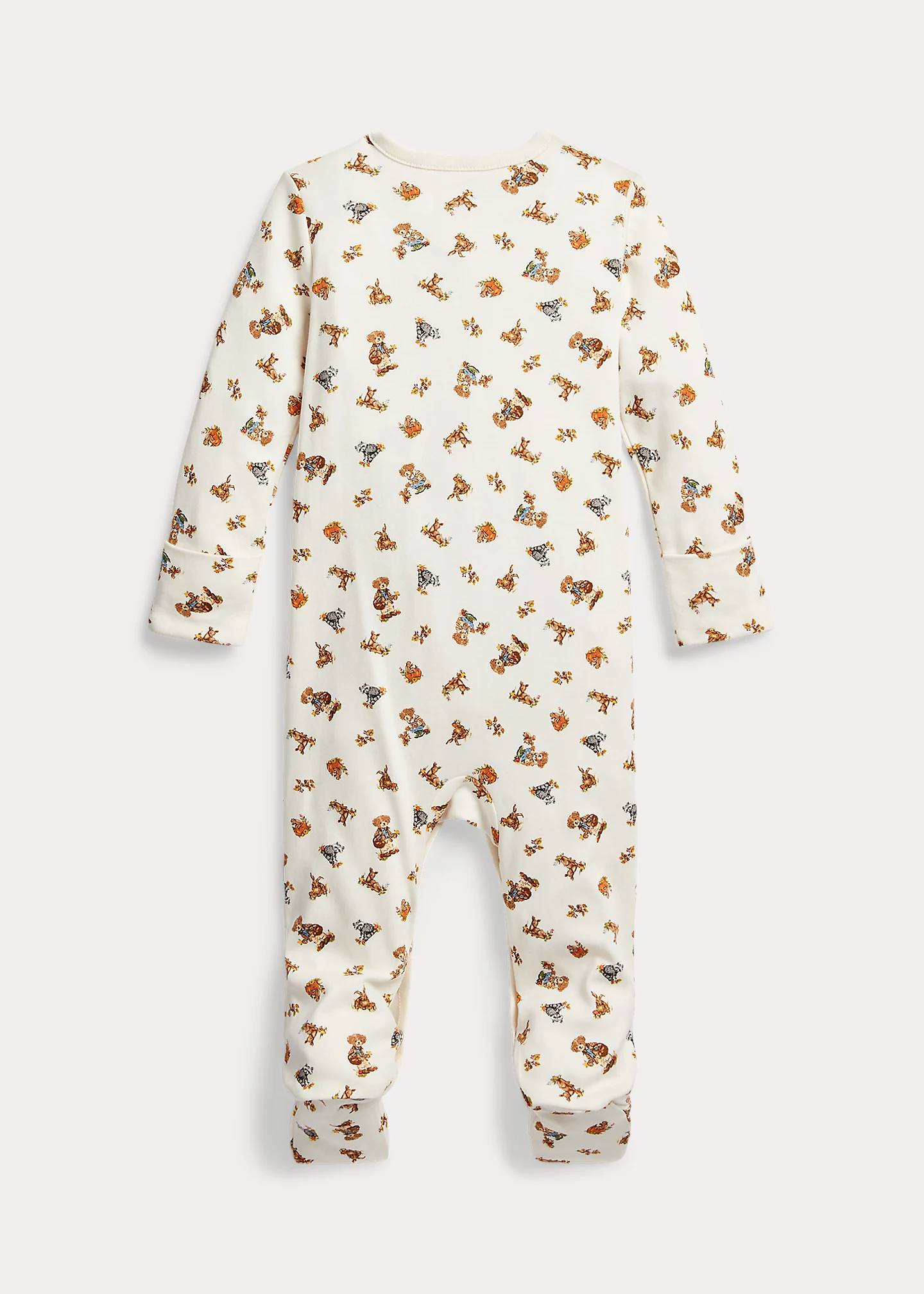 Polo Bear Cotton Footed Coverall