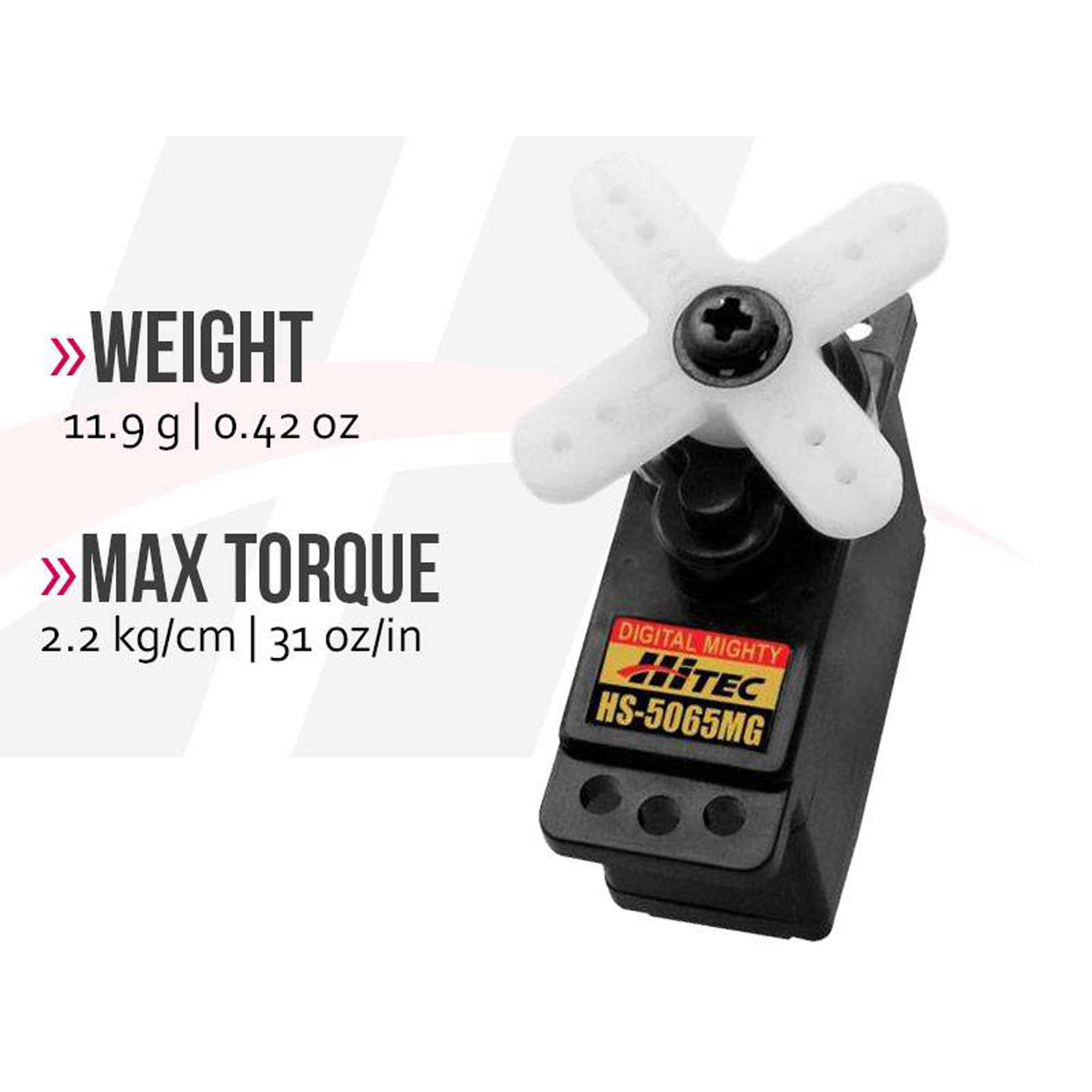 HS-5065MG Sub-Micro Digital Metal Gear Servo