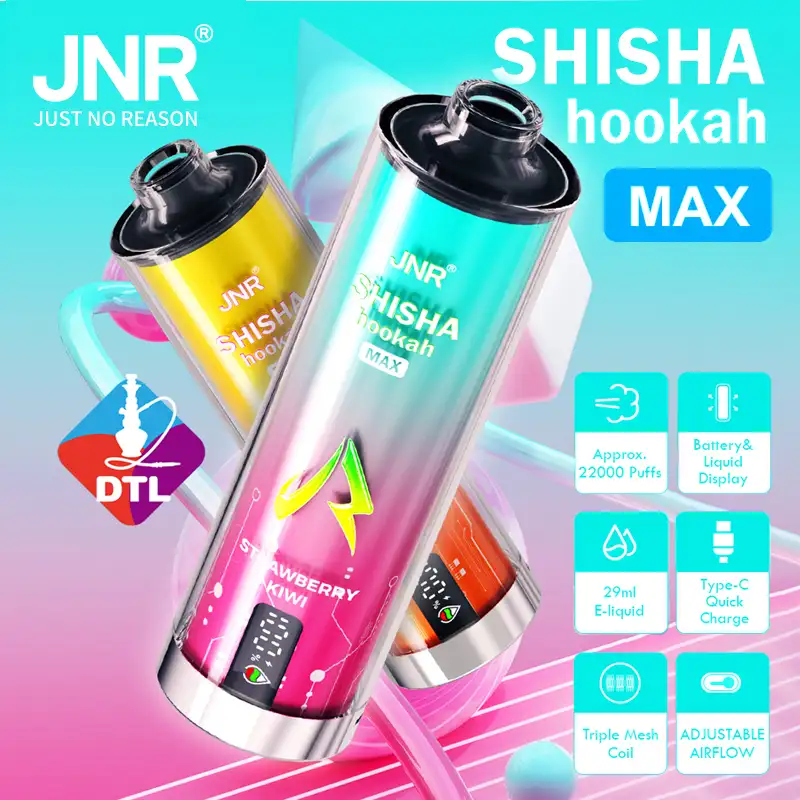 JNR Shisha Hookah Max 22000 Puffs