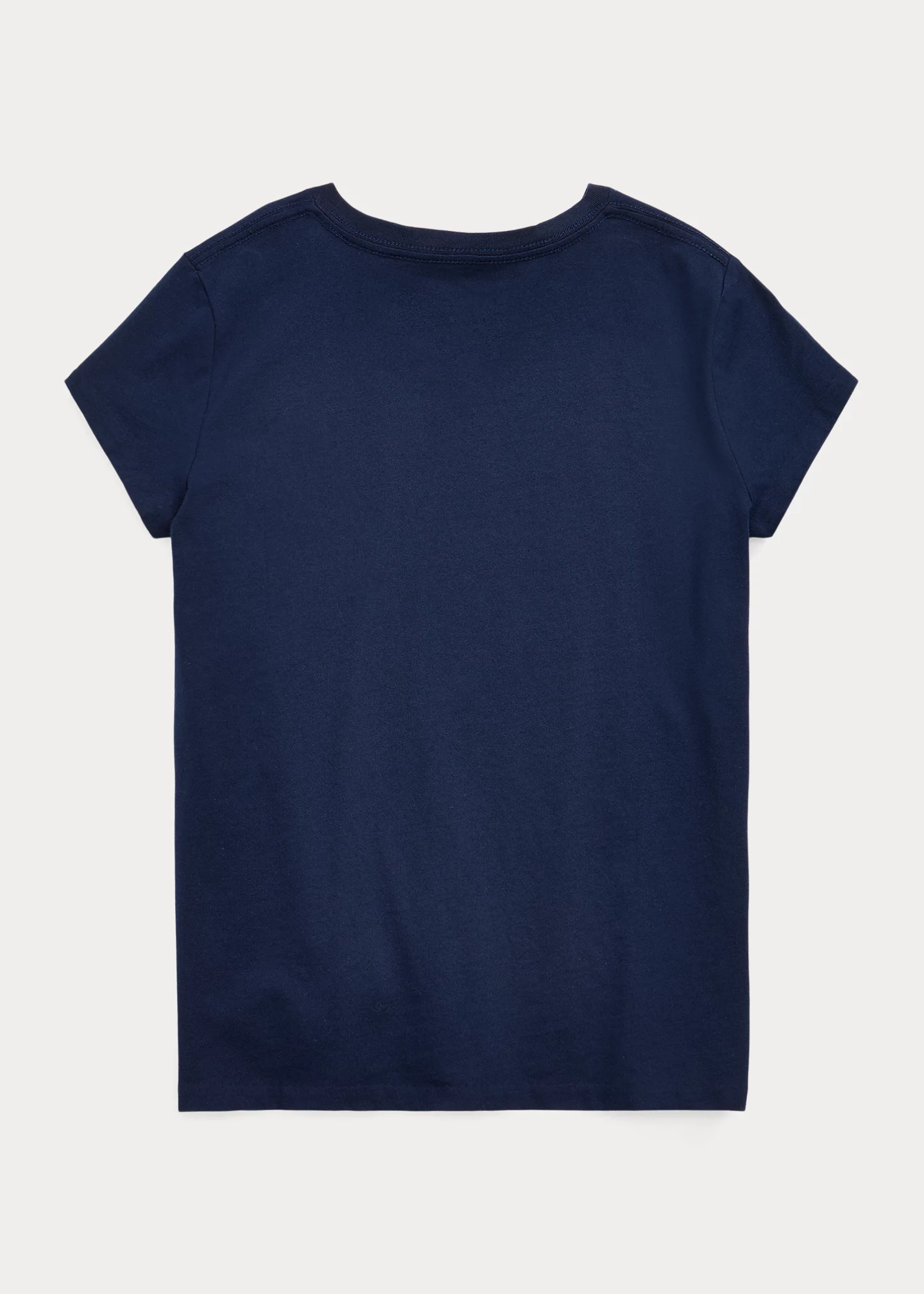 Cotton Jersey V-Neck Tee