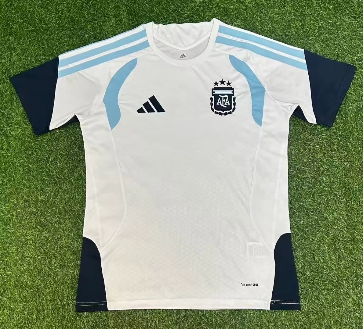2026 Argentina National Team Training Suit White Shirt