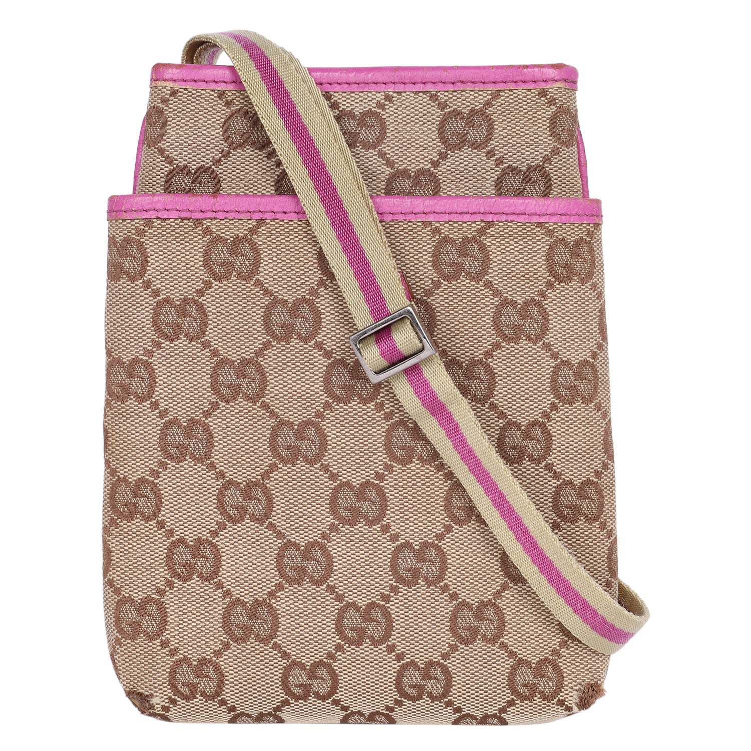 GG Canvas Web Crossbody Bag