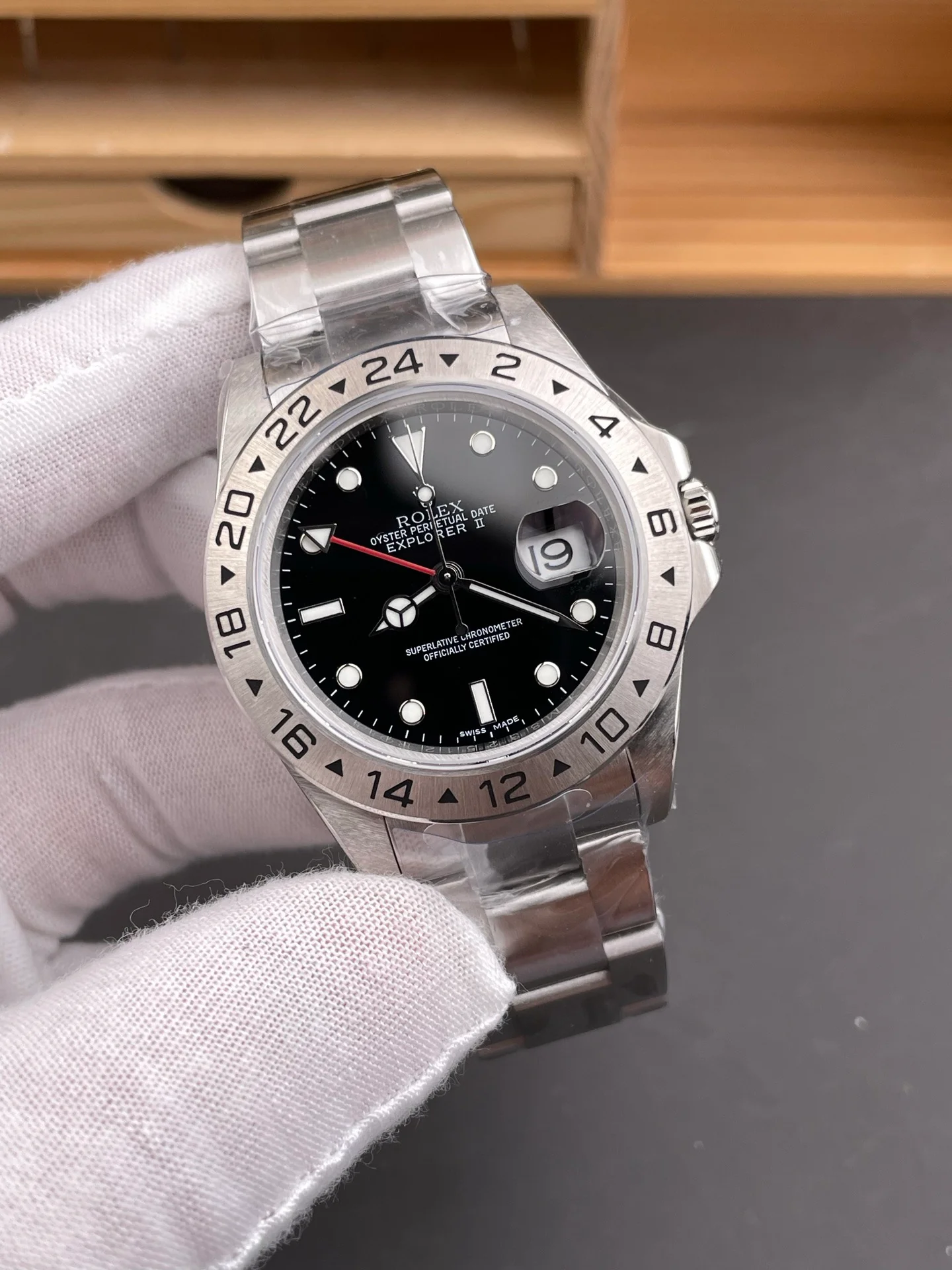 Vintage Explorer II Black Dial