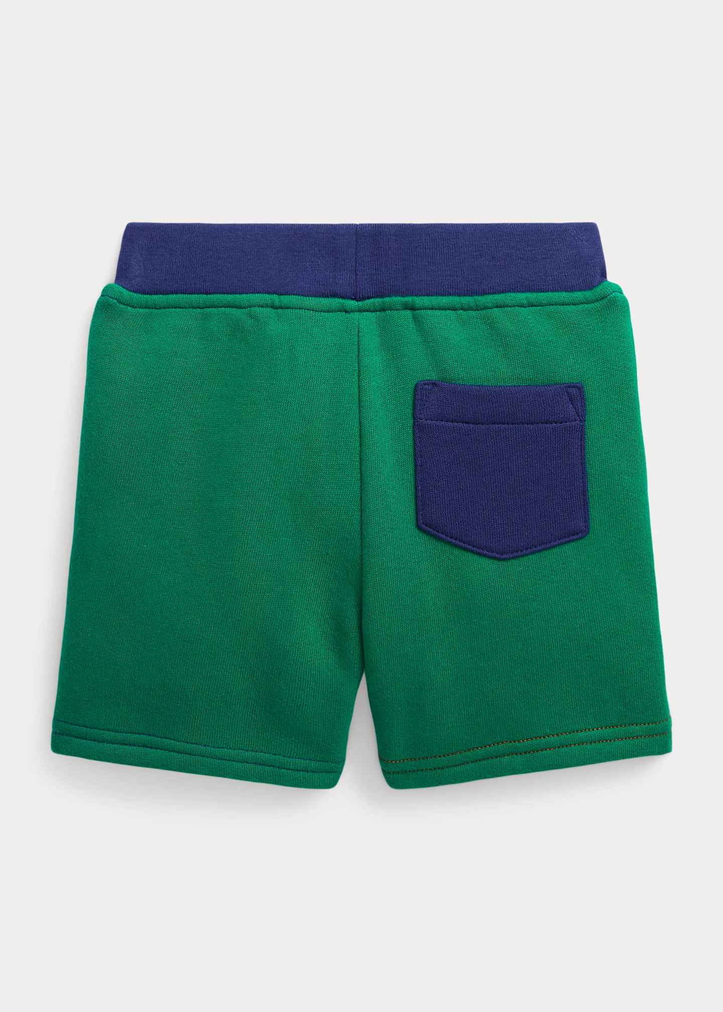 Color-Blocked Fleece Short