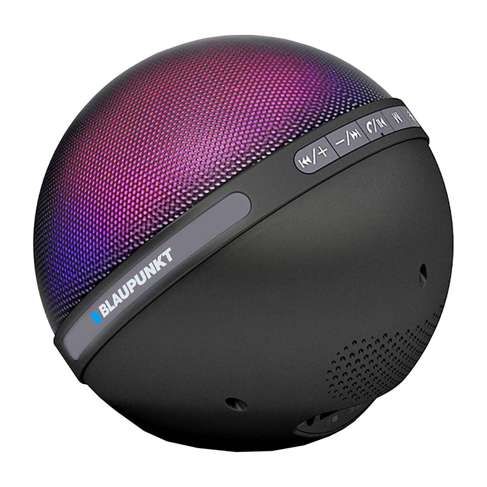 BLAUPUNKT Głośnik Bluetooth Blaupunkt BT08LED, 5 W, z radiem i czytnikiem kart microSD