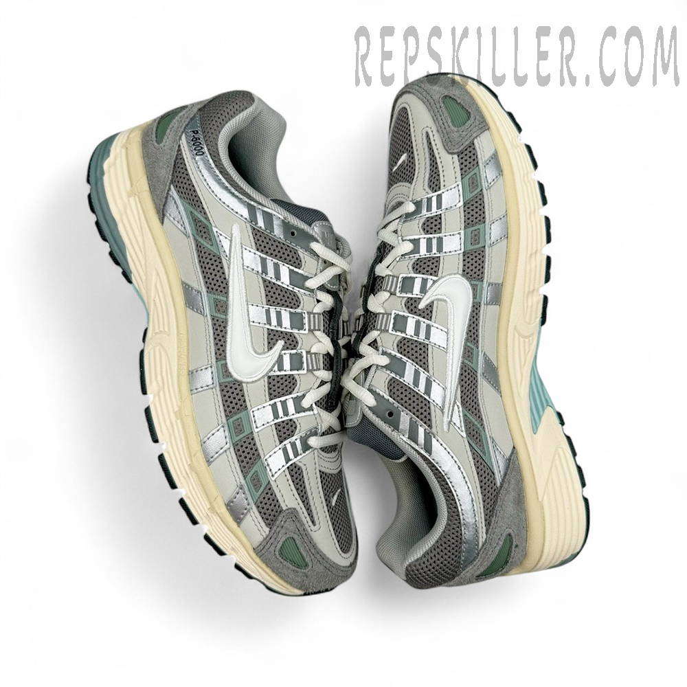 Nike P‑6000 “Flat Pewter/Light Iron Ore”