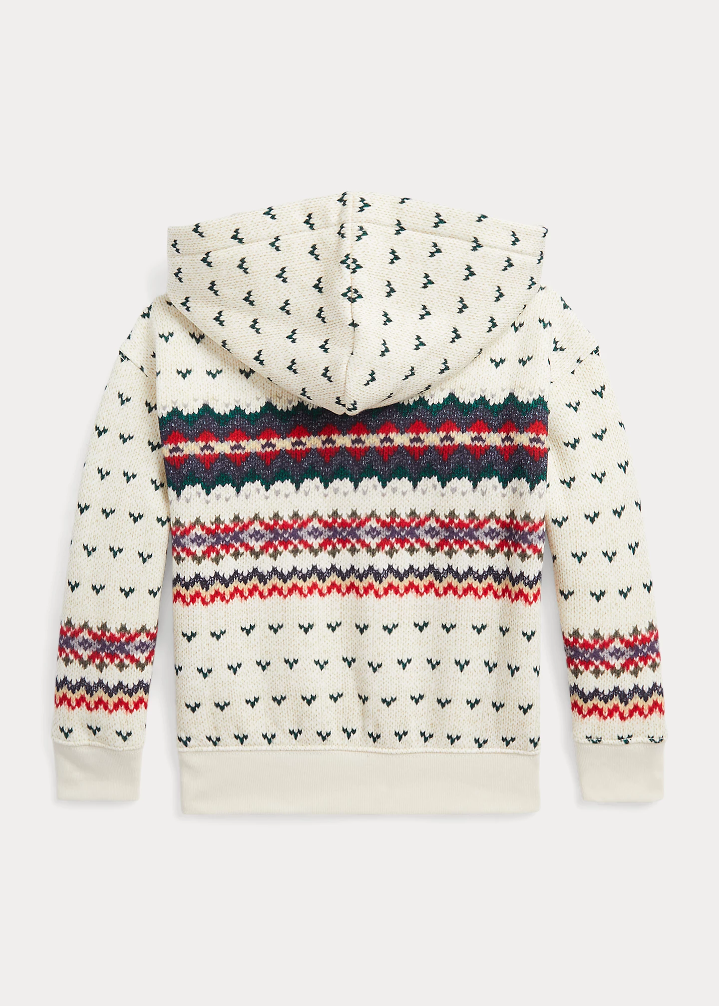 Fair Isle Fleece Hoodie