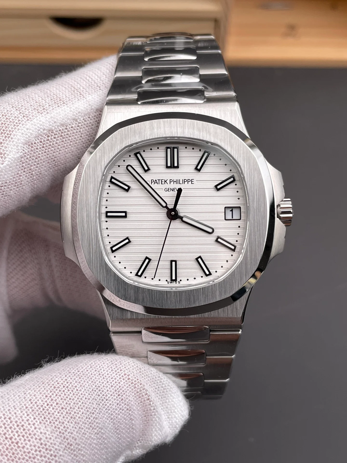 Nautilus 5711 White Dial