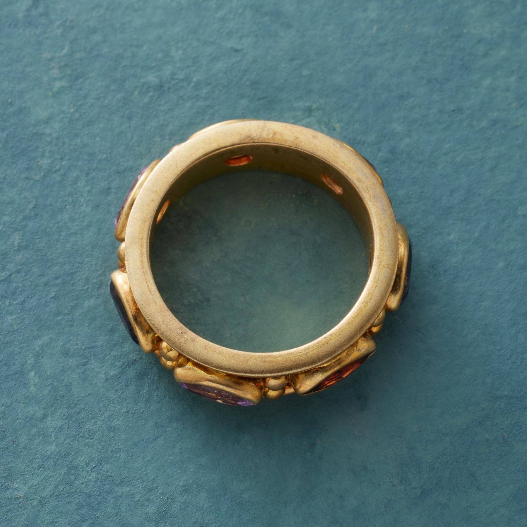 Marching Marquise Ring