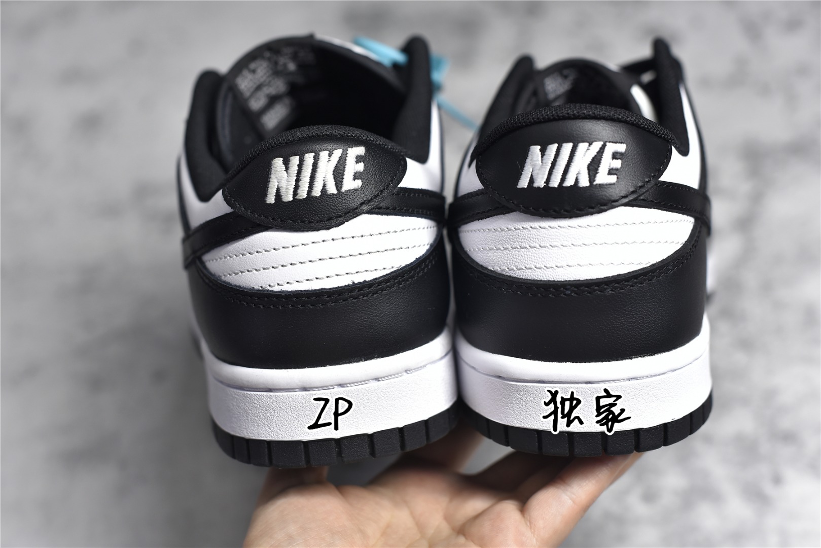 KO NIKE DUNK LOW RETRO BLACK WHITE PANDA DD1391-100