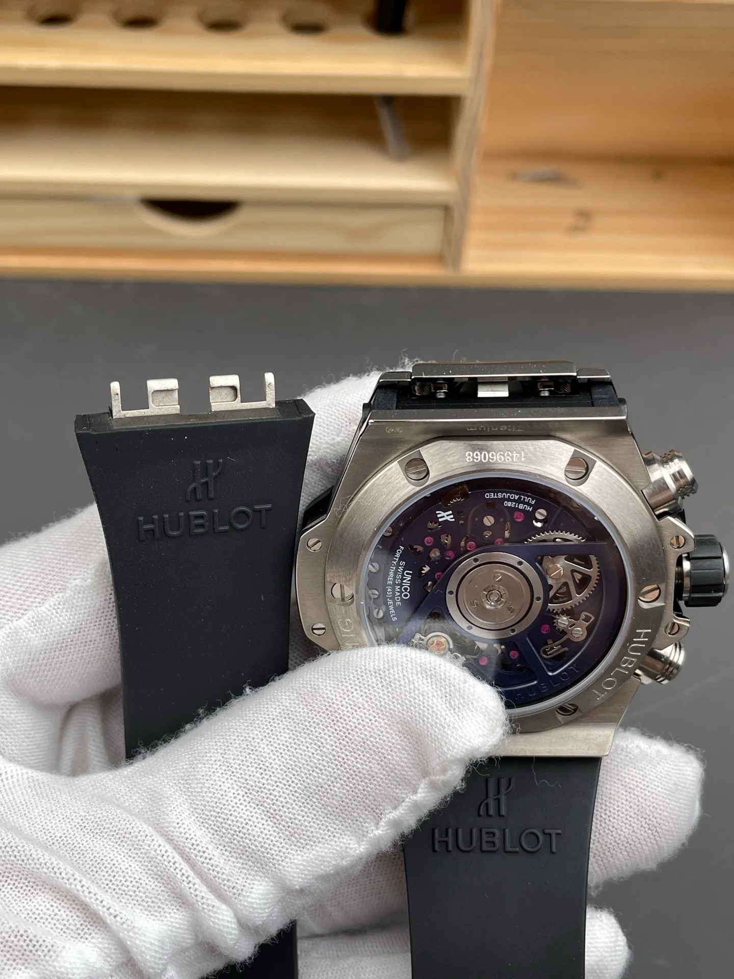 Big Bang Blue Ceramic Bezel Blue Dial