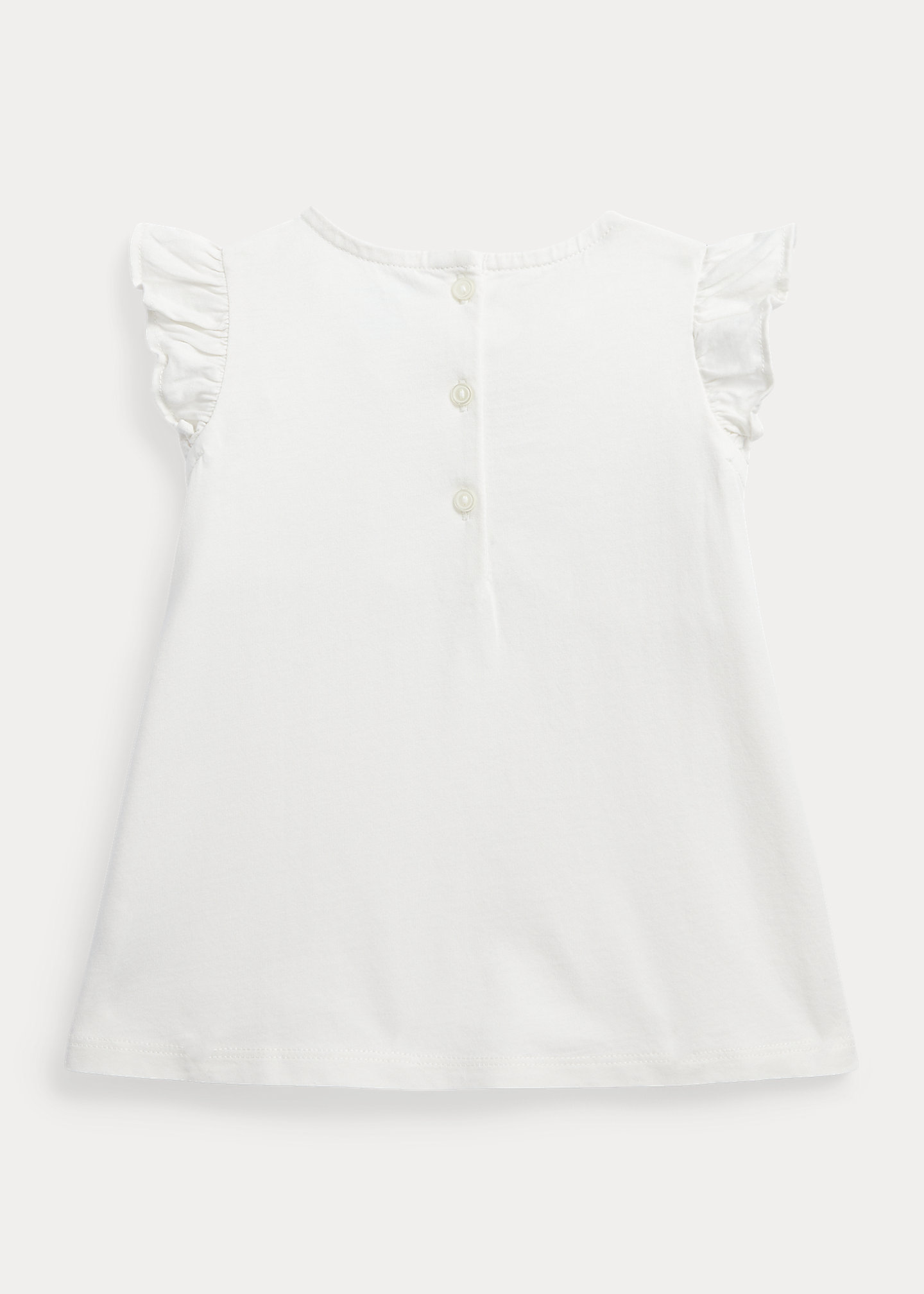 Logo Cotton Jersey Top