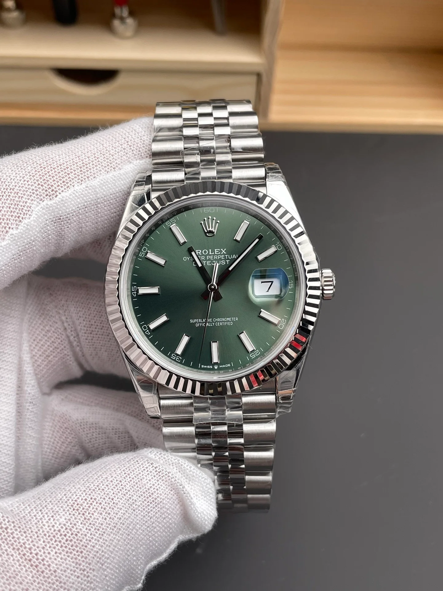 Datejust Mint Green Dial