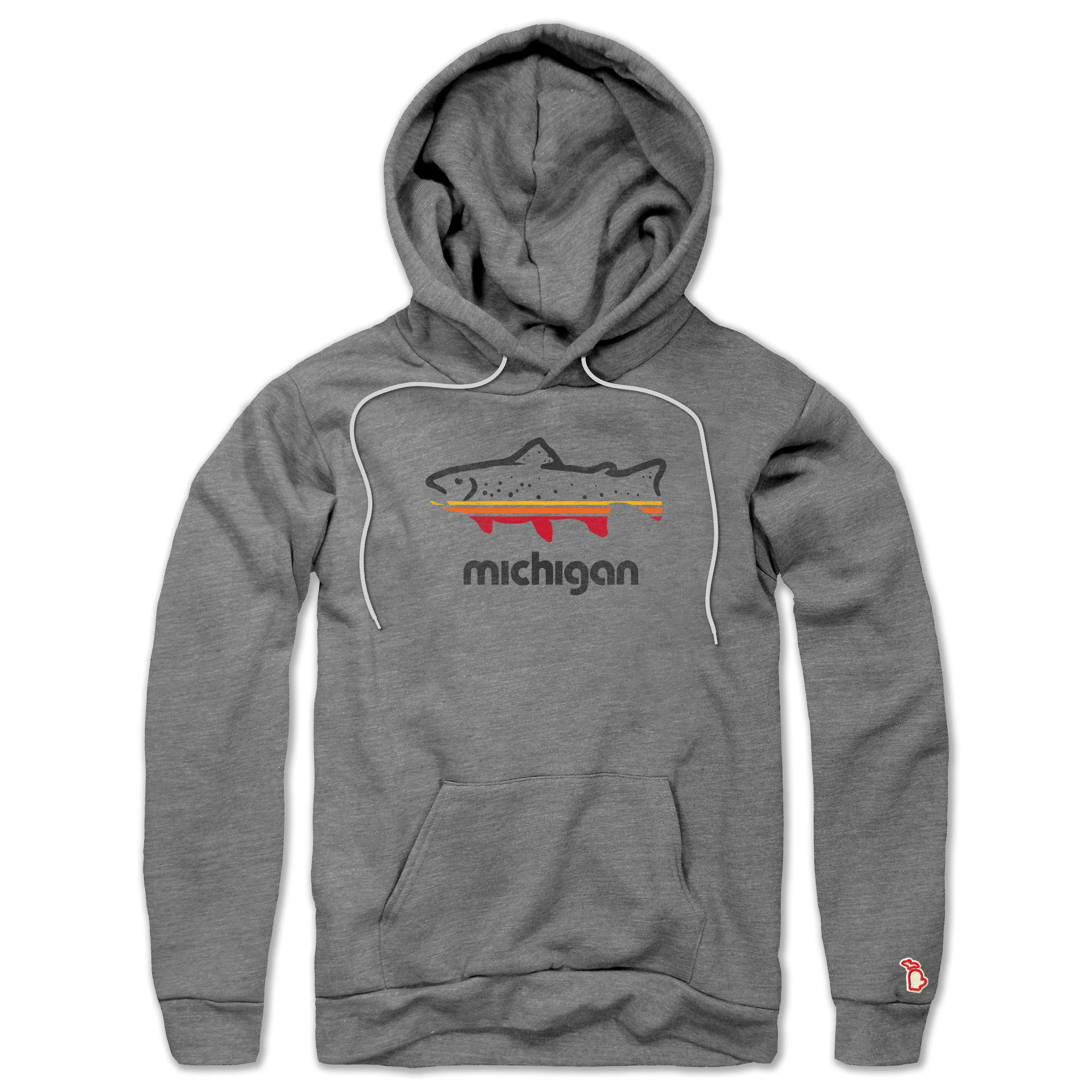 FISH MICHIGAN ALL SEASON HOODIE (UNISEX)