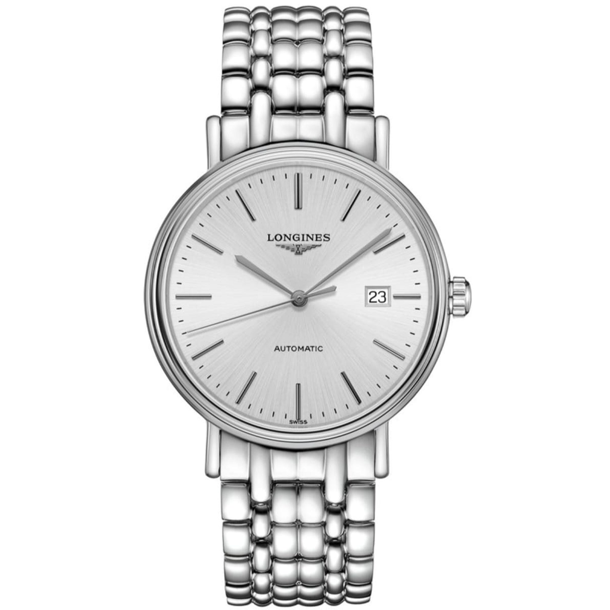[2026 Mirror Grade]Longines Men's L4.922.4.72.6 Presence Stainless Steel Watch