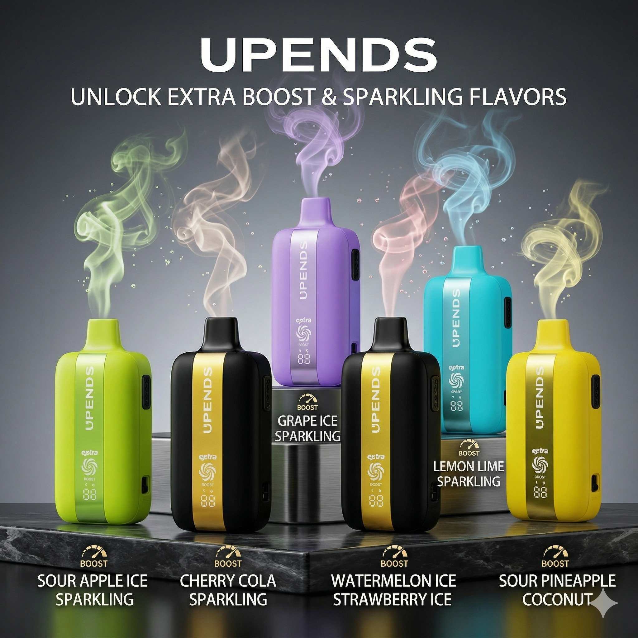 UPENDS UP7 – 35.000 -7 Flavors