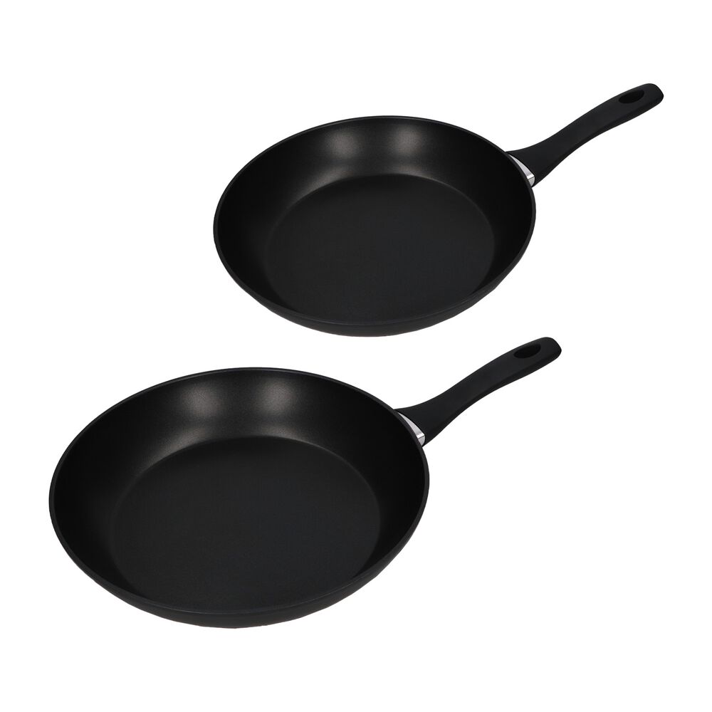 ZWIEGER Zestaw patelni Zwieger Rocca, 2 elementy, czarne