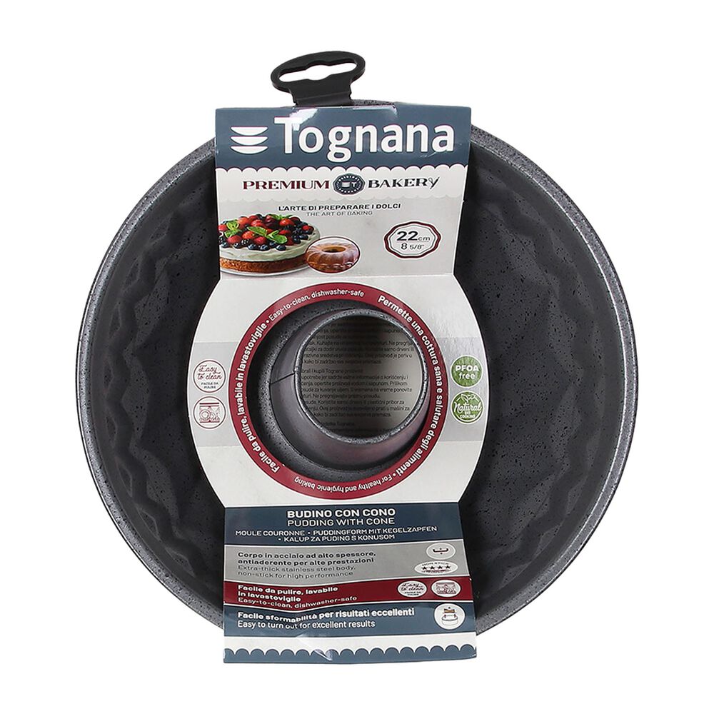TOGNANA Forma do babki 22 cm Tognana Premium Bakery, szara