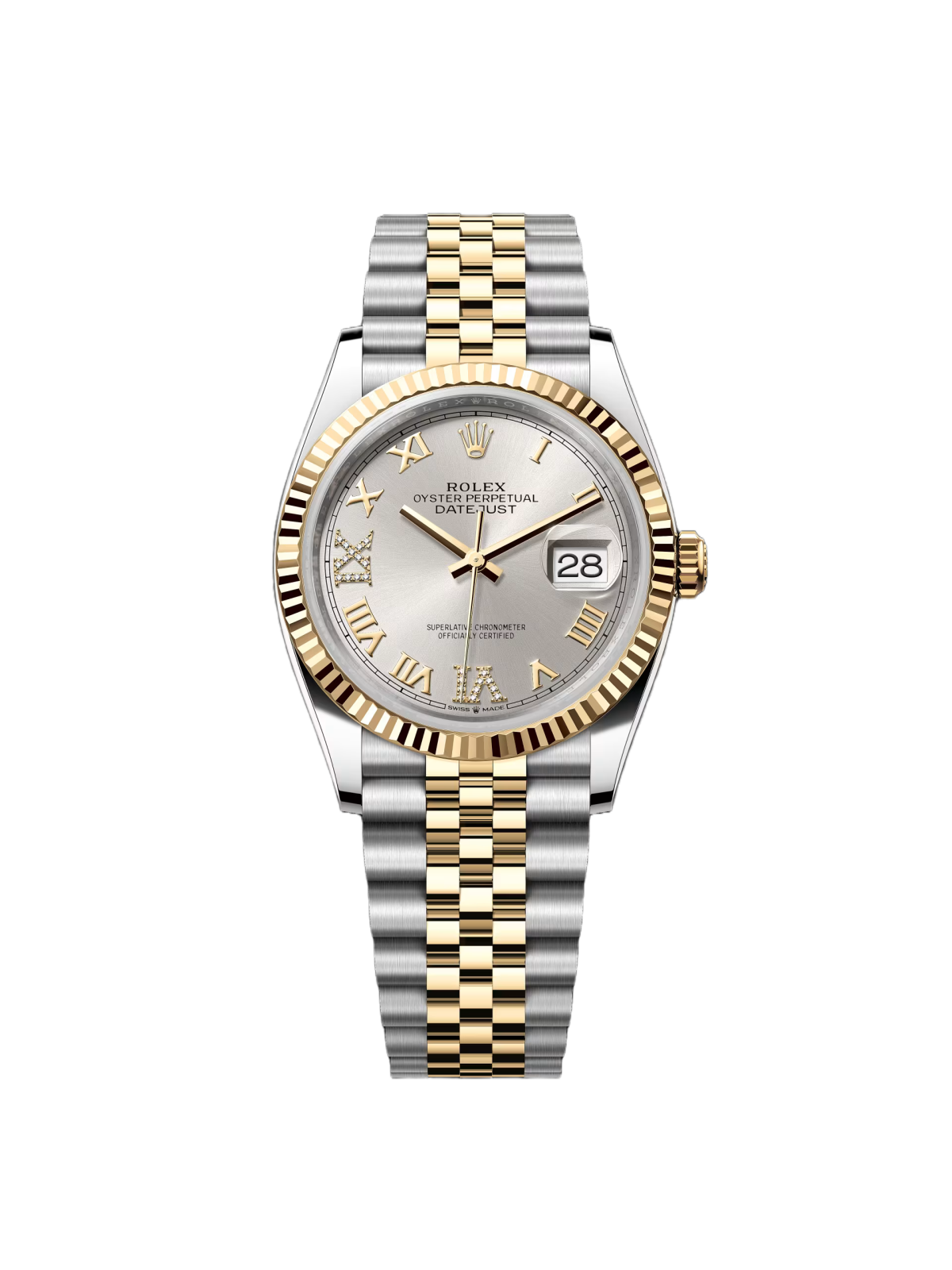 [2026 Mirror Grade]RLX  Datejust 36mm 126233 Silver Dial Jubilee Bracelet Watch