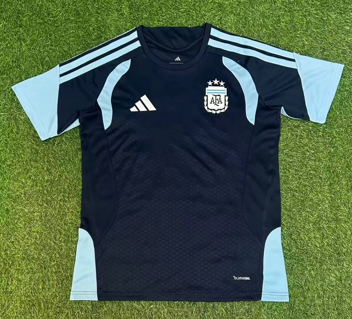 2026 Argentina National Team Training Suit Royal Blue Shirt