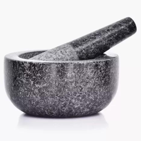 MARKA DUKA Moździerz DUKA GRANIT 17x8 cm grafitowy granit