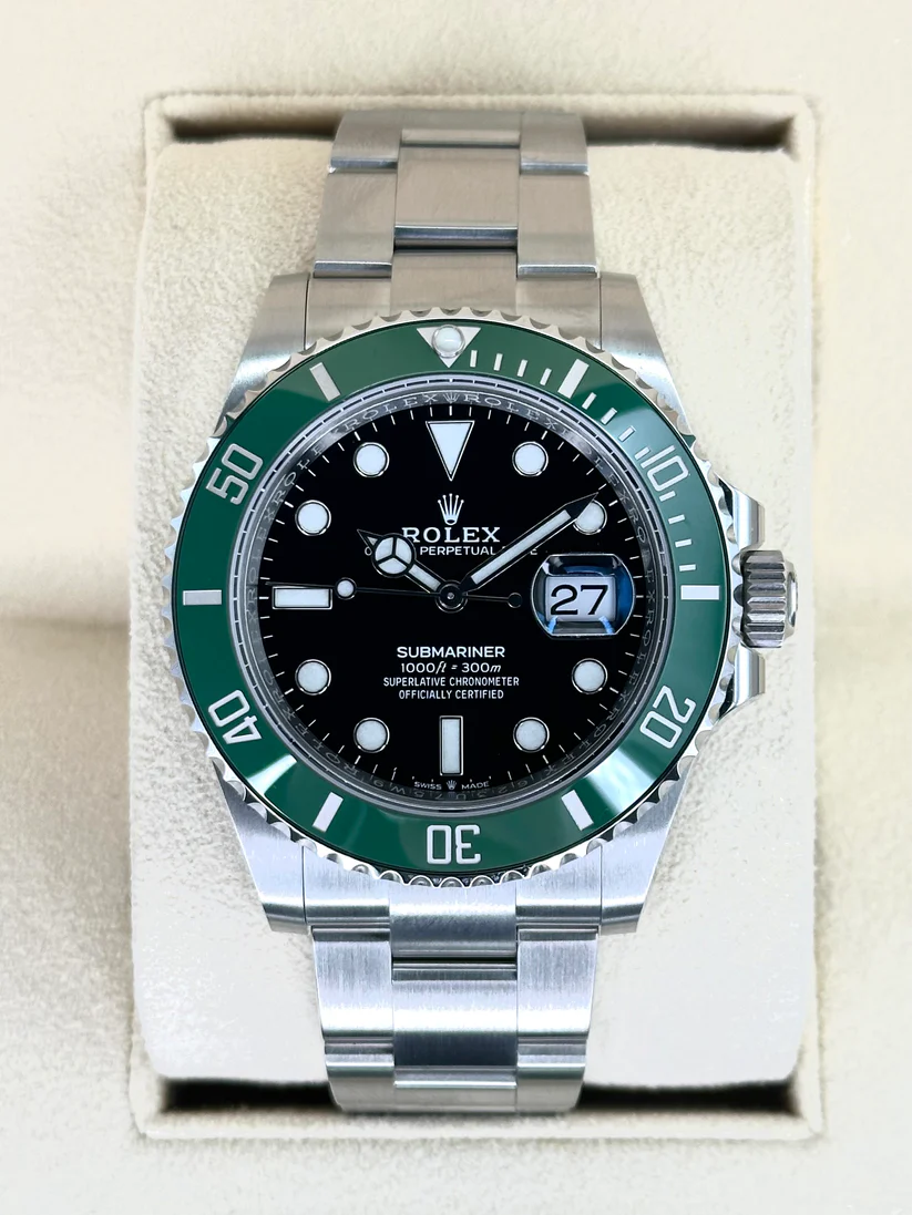 [2026 Mirror Grade]Rolex Submariner 41mm Stainless Steel Black Dial Green Bezel 