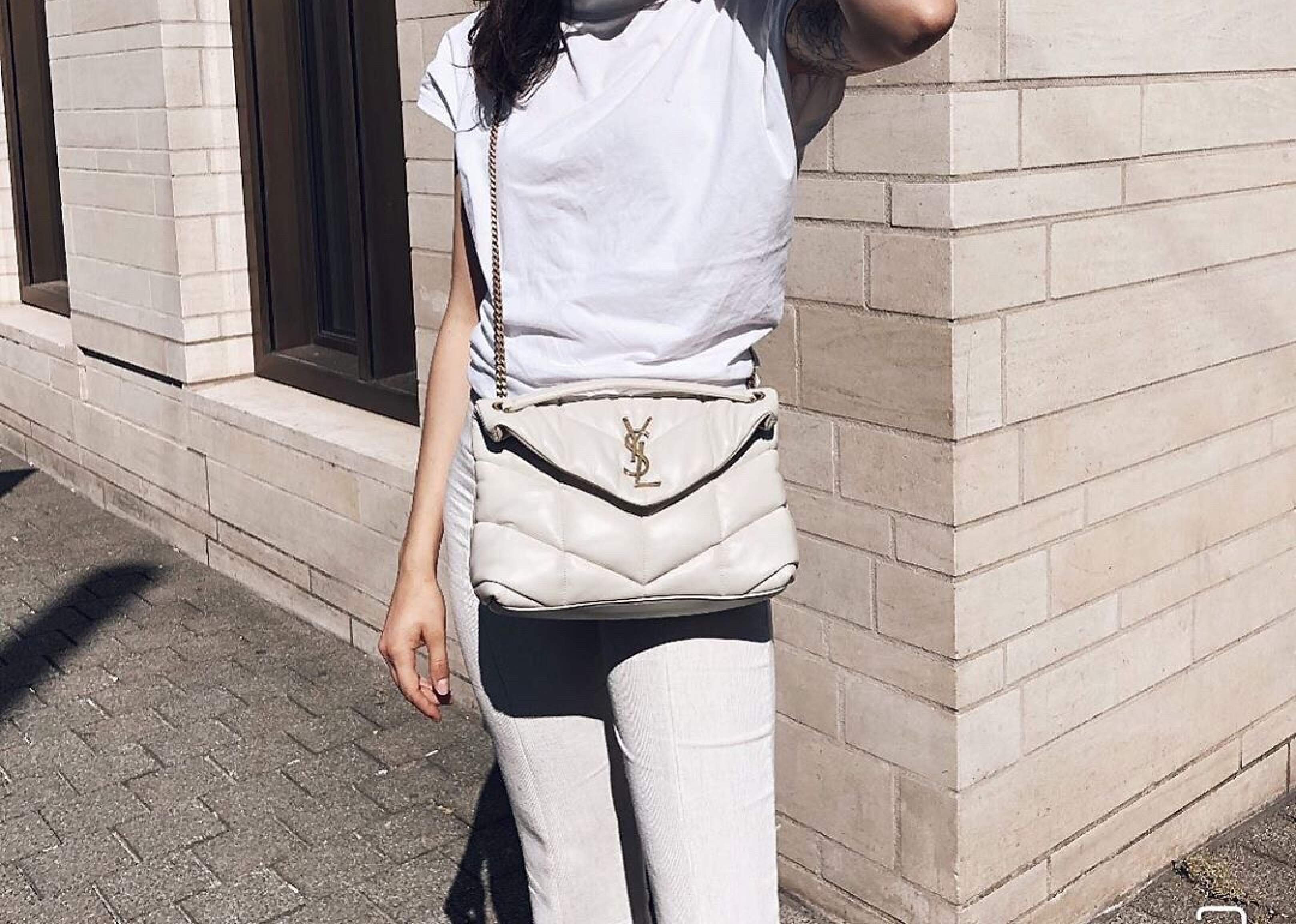 SAINT LAURENT Loulou Puffer Small Quilted Leather Shoulder Bag