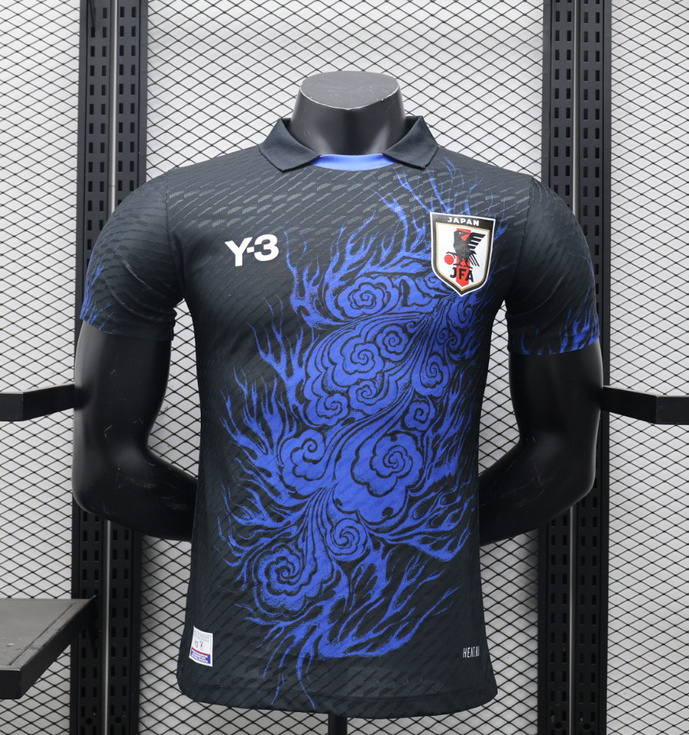 Japan Authentic Soccer Jersey Y3 Black Special Edition Shirt 2024