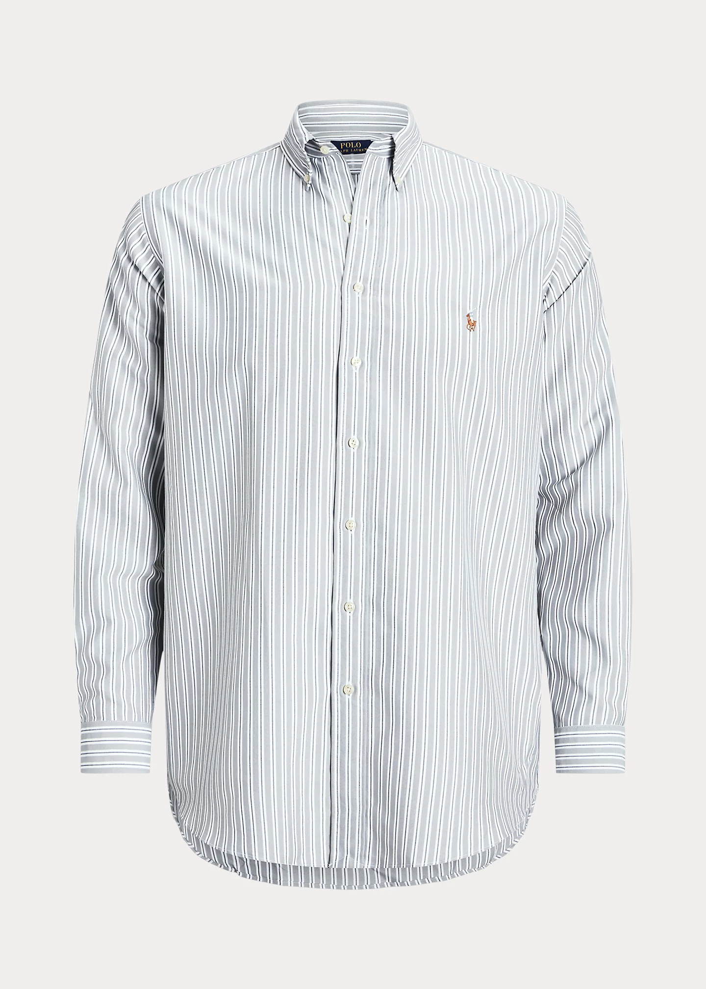 Striped Performance Oxford Shirt