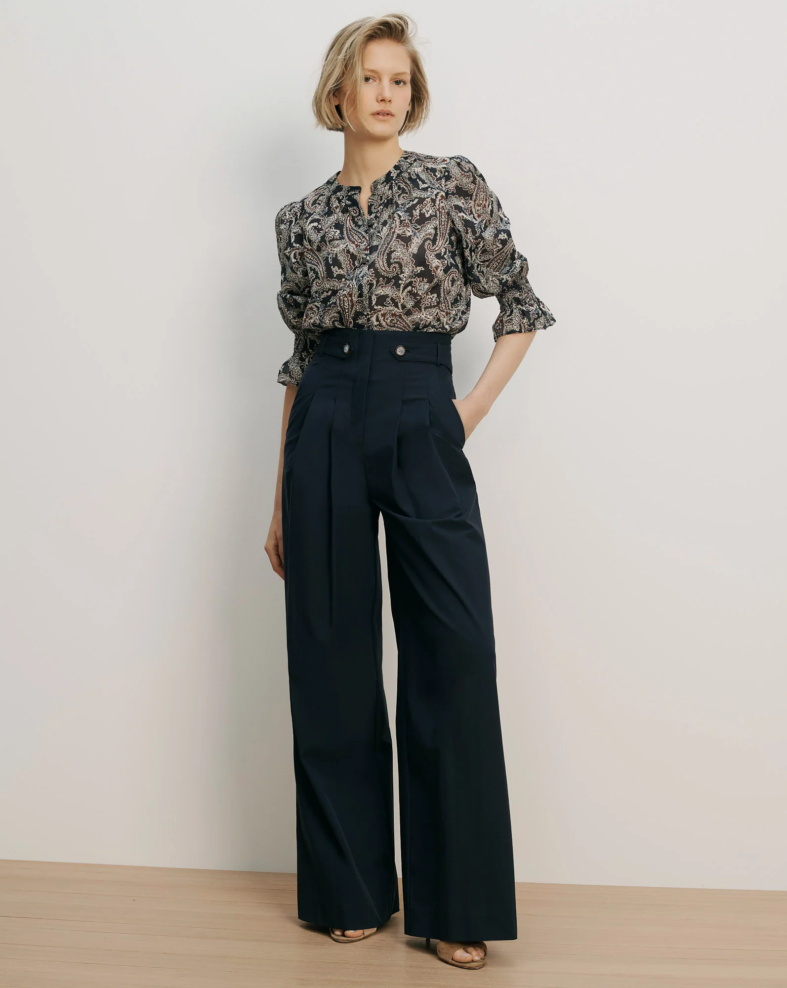 Ashlynn Paisley Blouse