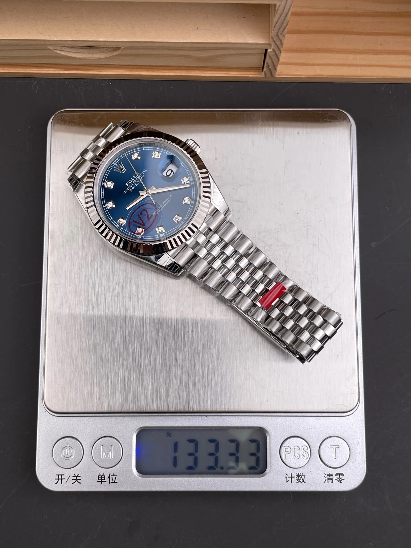 Blue Diamond Dial Datejust V2 Version