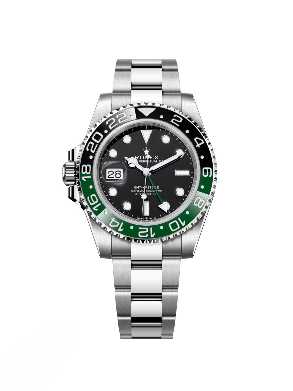 [2026 Mirror Grade]RLX GMT-Master II With A Green And Black Bezel 