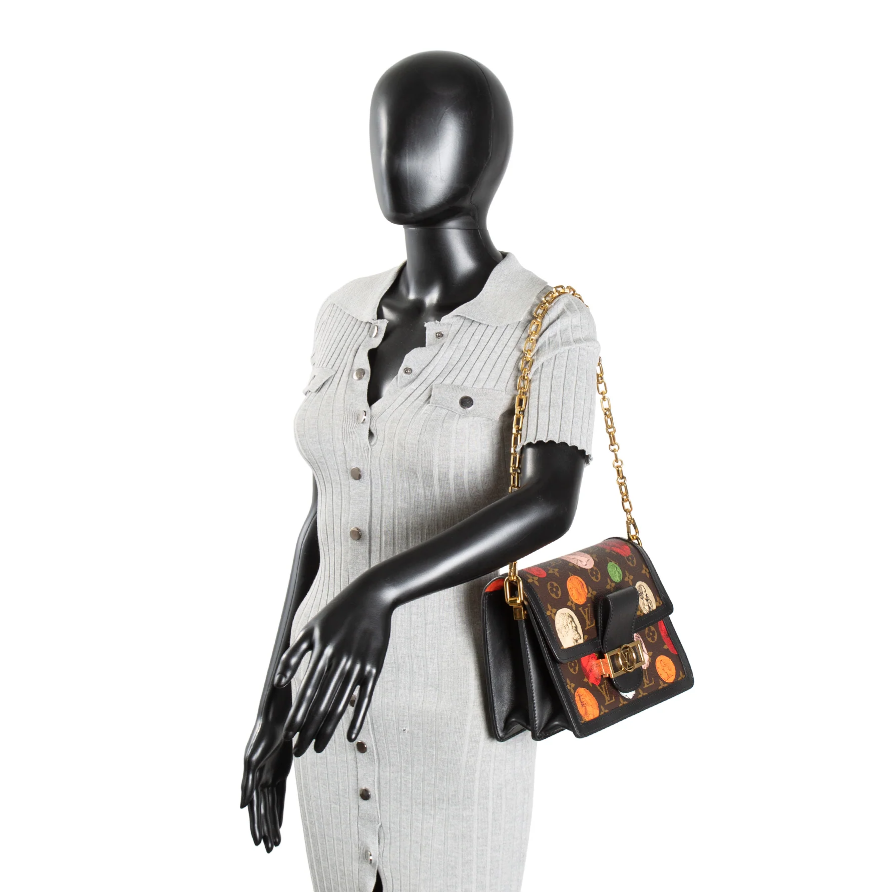 LOUIS VUITTON Limited Edition Monogram Fornasetti Dauphine