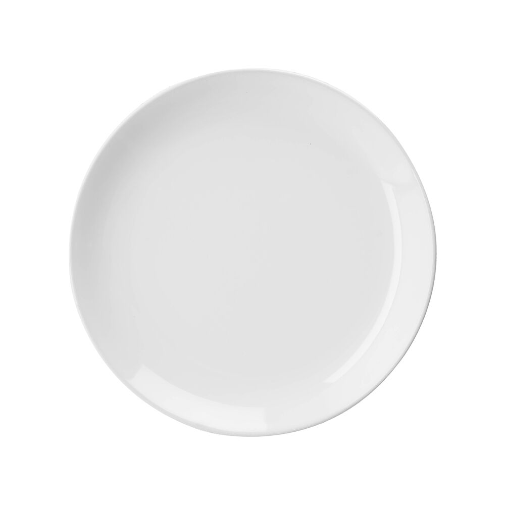 MG HOME Zestaw obiadowy z porcelany na 4 osoby MG Home Classic, 12 elementów, biały