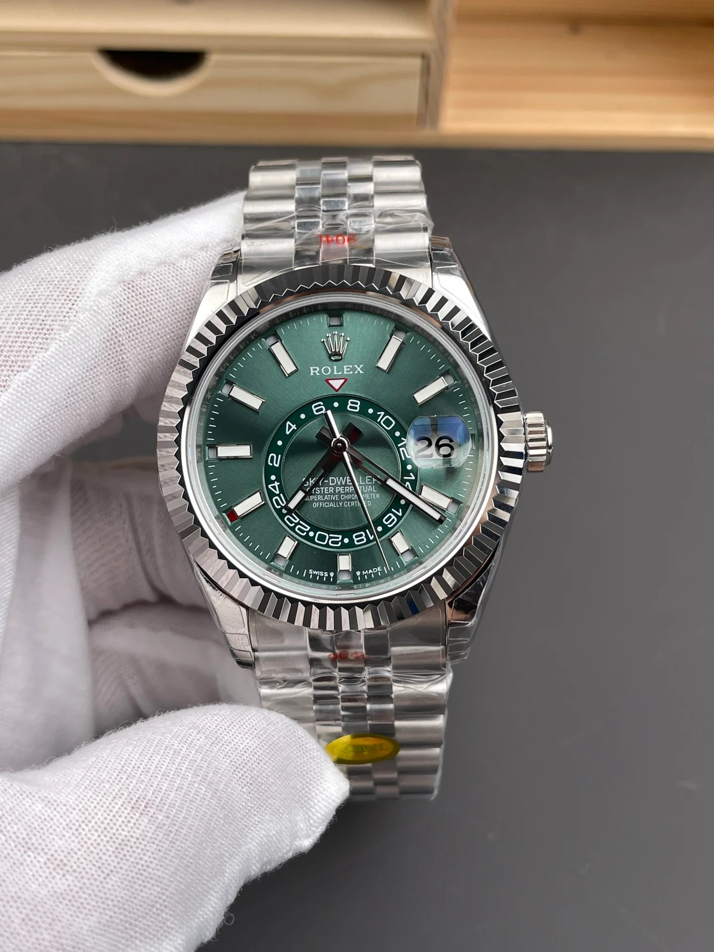 Sky-Dweller Green Dial