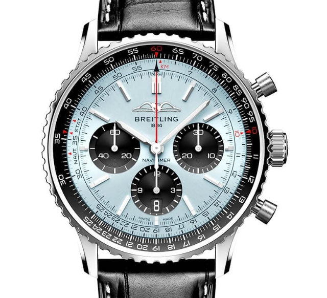 [2026 Mirror Grade]Breitling AB0138241C1A1 Navitimer B01 Blue Dial - Νew