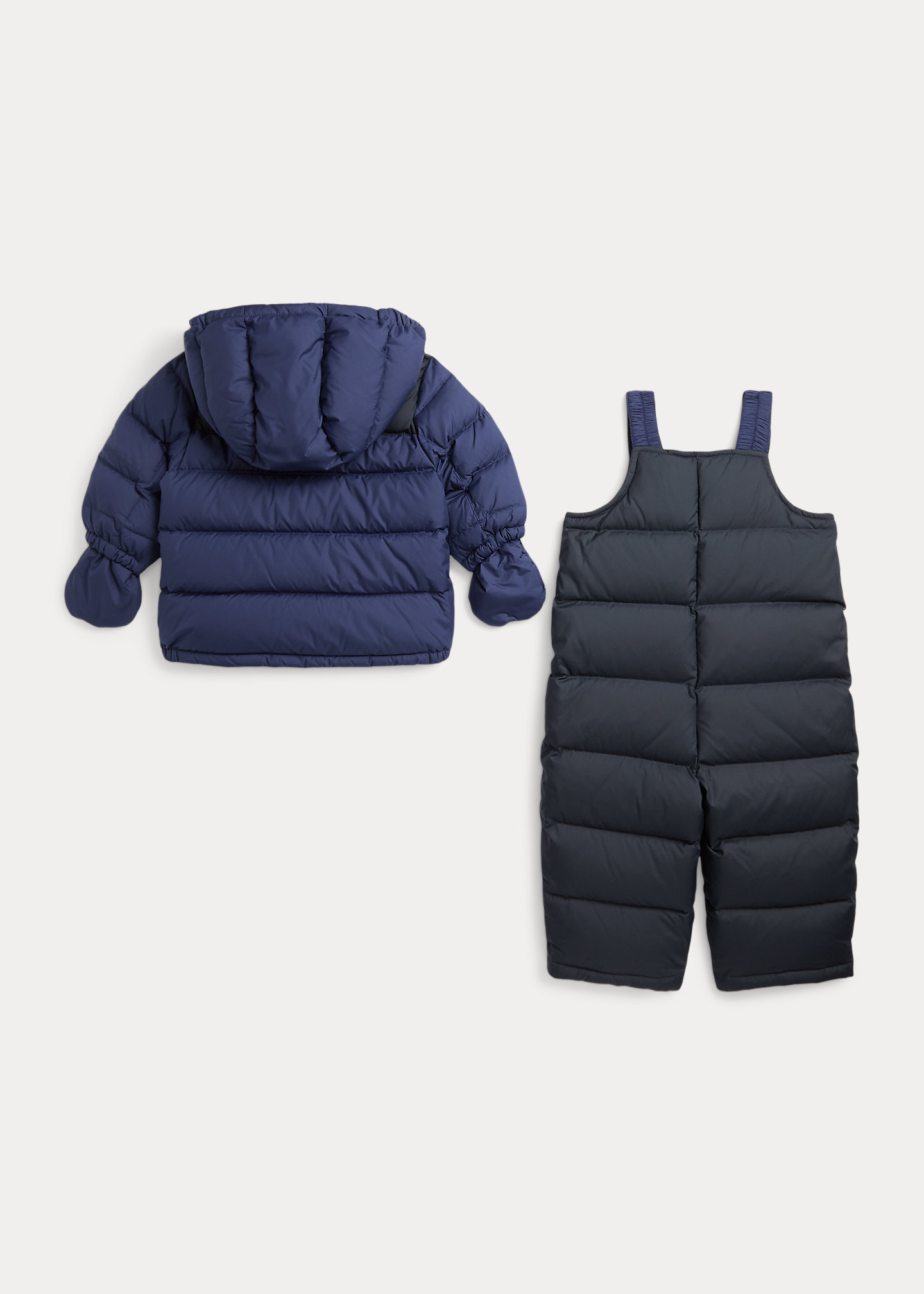 Water-Repellent Down Snowsuit Set