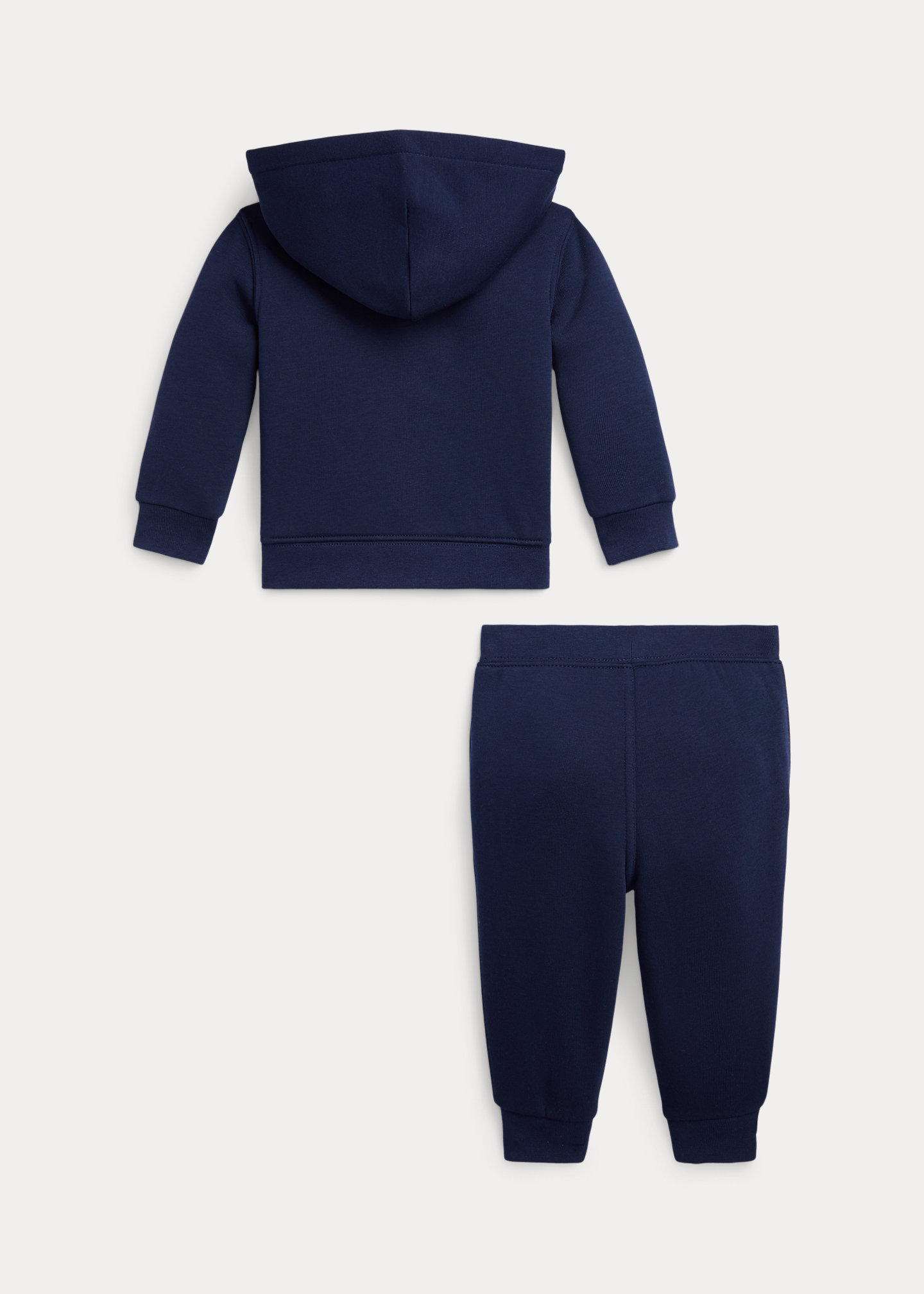 Logo Fleece Full-Zip Hoodie & Pant Set
