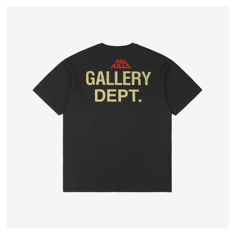 Gallery Dept Skull Bat Graphic T-Shirt