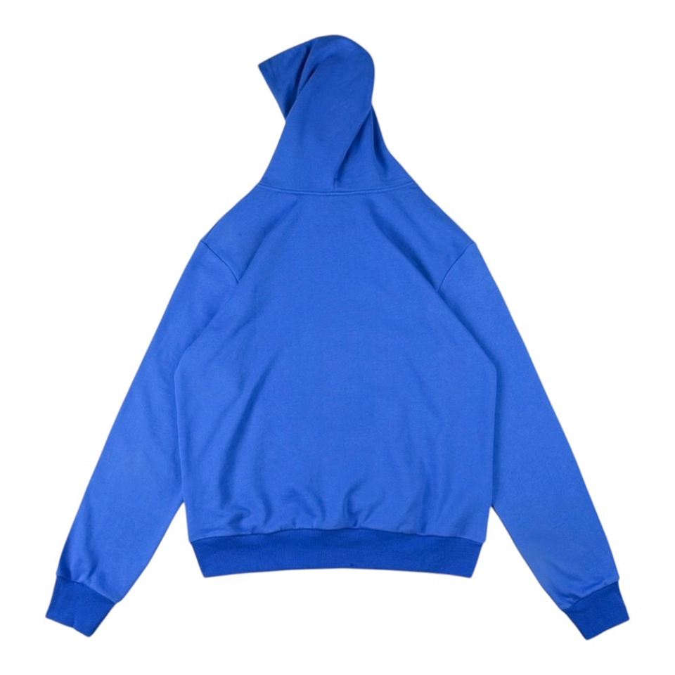 Sp5der Royal Blue Classic Logo Hoodie