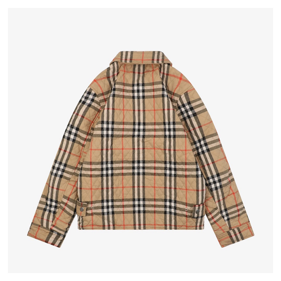 BBry Small Quilted Reversible Jacket – Khaki