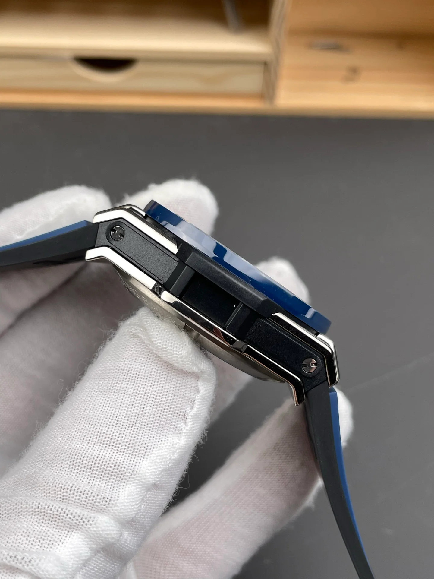 Big Bang Blue Ceramic Bezel Blue Dial
