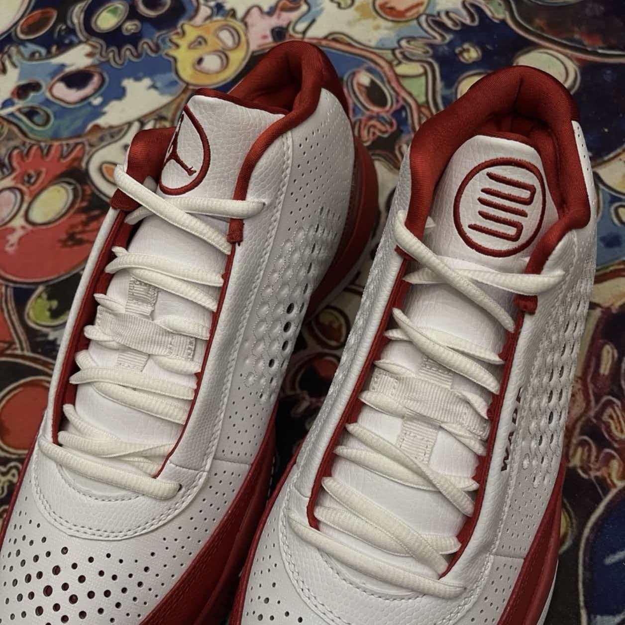 Air Jordan 25 Team Dwyane Wade PE "White/Red"