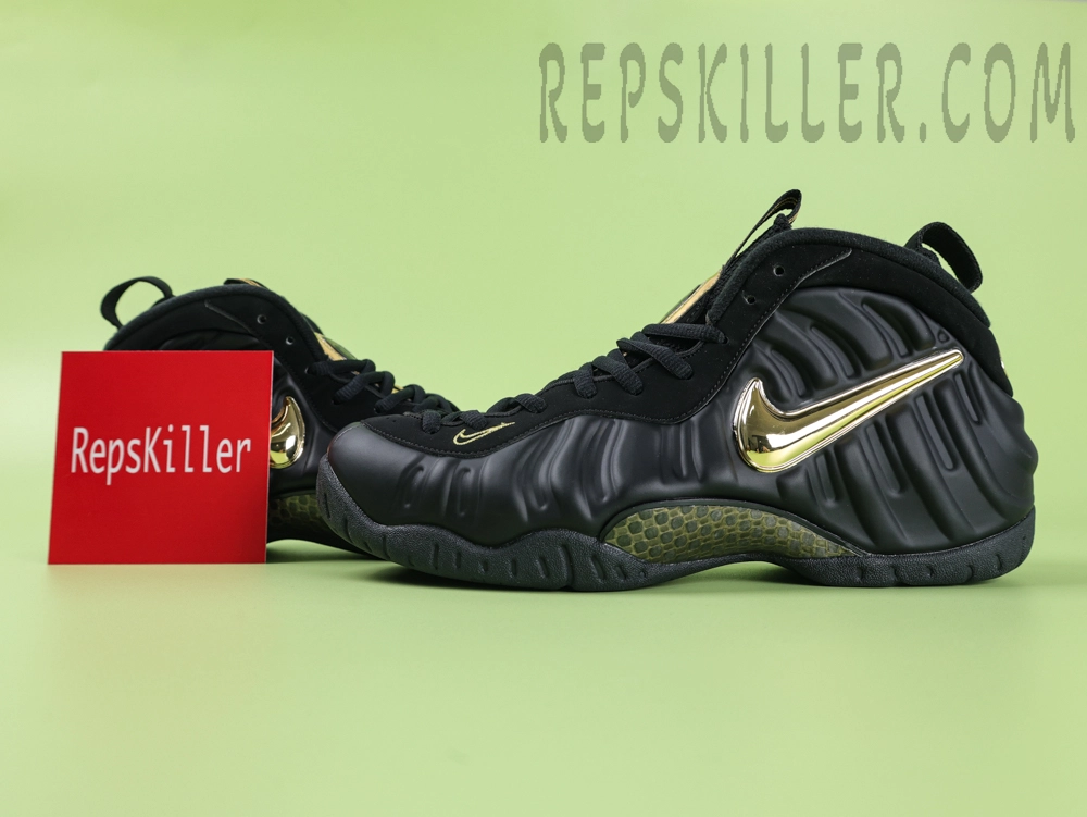 Nike Air Foamposite Pro 'Black Metallic Gold'