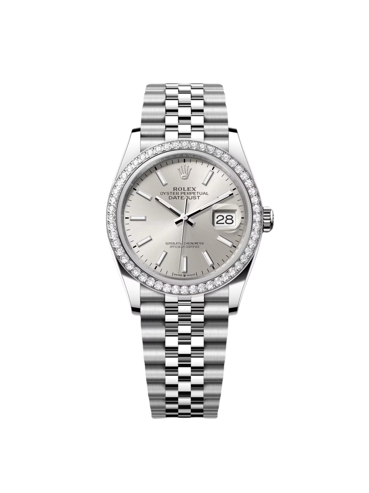 [2026 Mirror Grade]RLX  Datejust 36mm 126284 Silver Dial  Watch