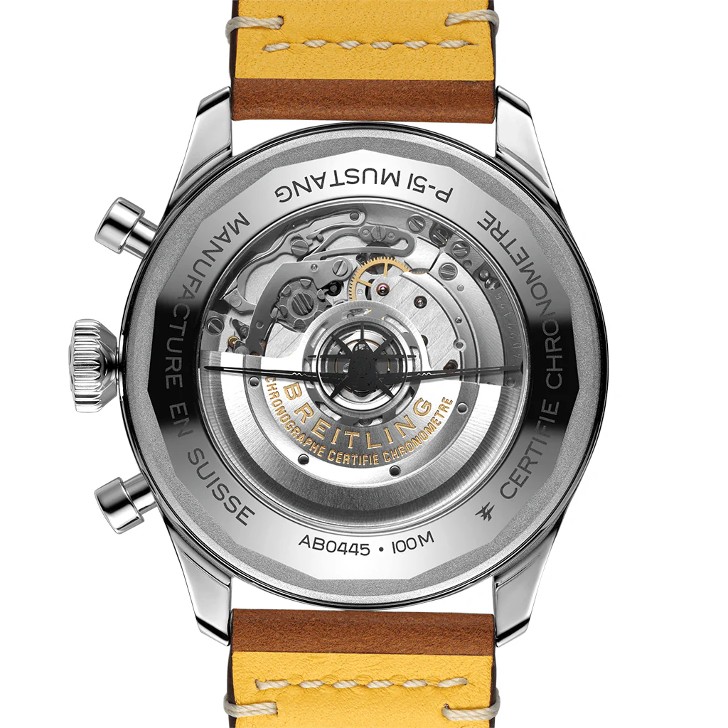 [2026 Mirror Grade]Super AVI B04 Chronograph GMT 46 P-51 Mustang AB04453A1B1X1